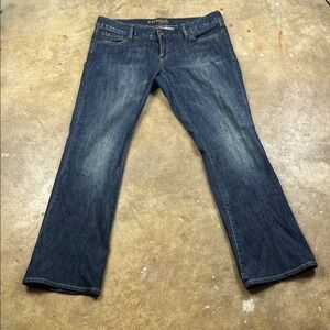 Express Zelda Barely Boot Dark Wash Denim Jeans
Size: 12s (See measurements)